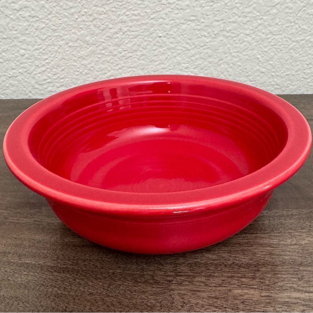 Fiesta Red Dinner Bowl Dish